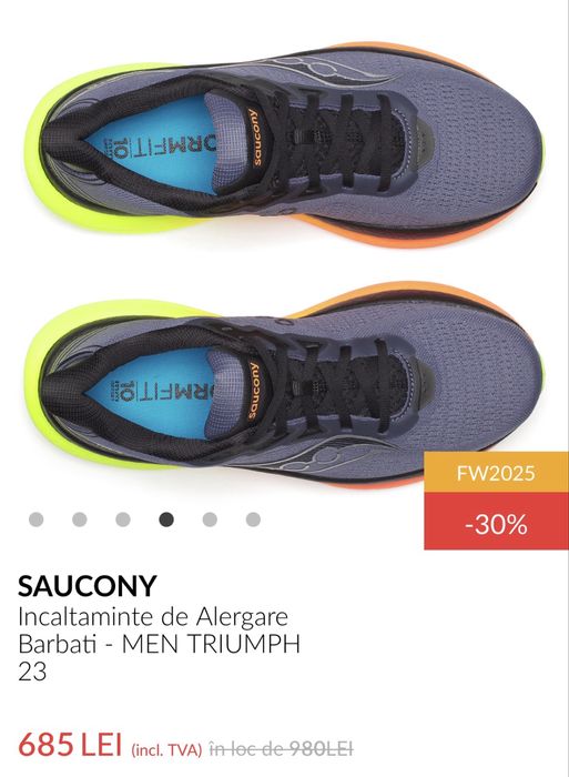 Pantofi alergare Saucony triumph ,43