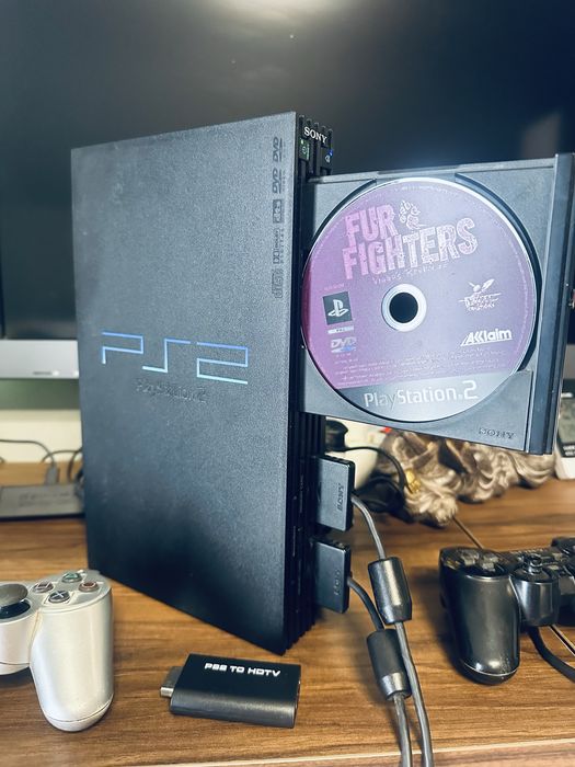 Consola gaming Ps2 fat + ps2 slim(cadou)