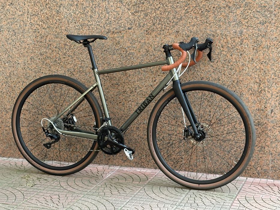 Шосейно колело Gravel Triban 520 - Размер М - 28 цола