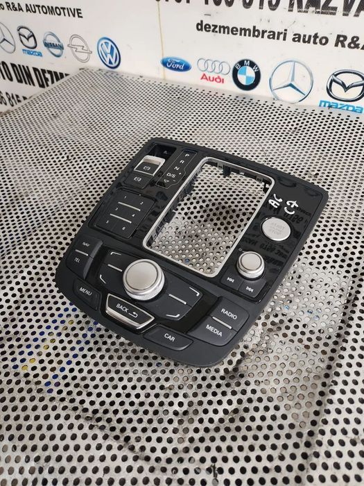 Consola MMI 3G+ Audi A6 4G C7 A7 An 2012-2013-2014-2015-2016-2017-2018 Volan Stanga Cod 4G1919610B Dezmembrez Audi - Dezmembrari Arad