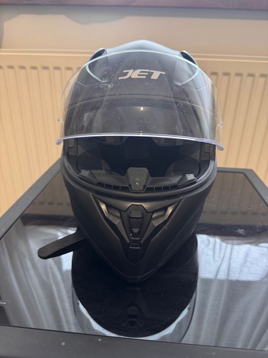 Cască și geacă motor dama