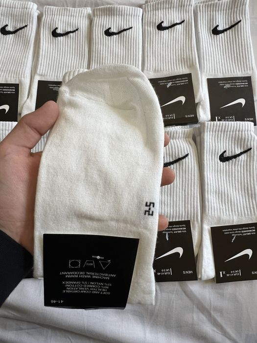 Носки найк белые