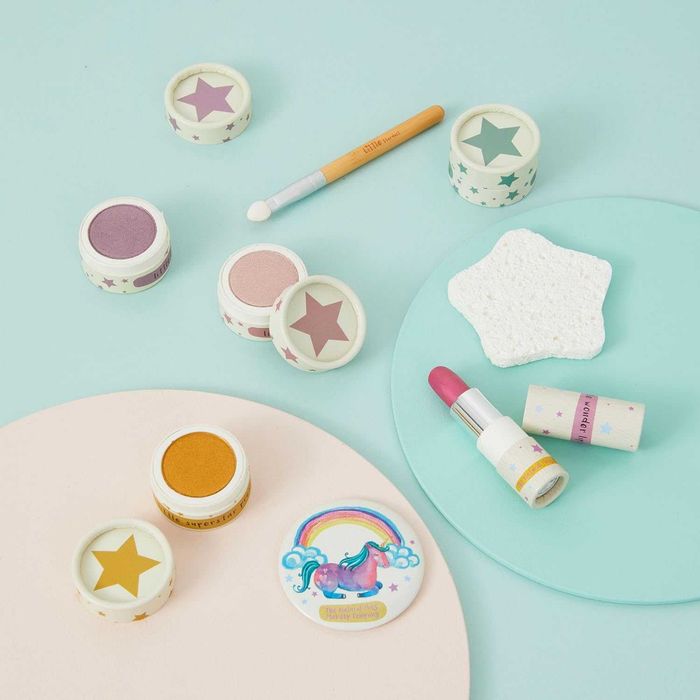 Натурален комплект детски гримове, нетоксичен, безопасни формули