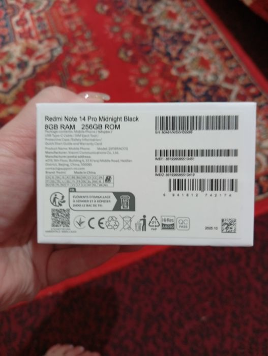 Новый редми нот 14 про