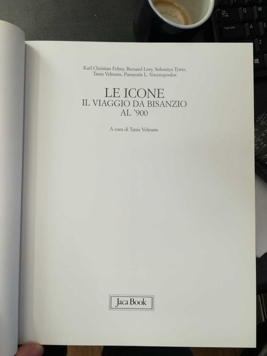 ALBUM ARTA pictură ICOANE "Le icone"