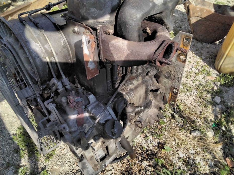motor  deutz f2l511 2 cilindri motocompresor pornit