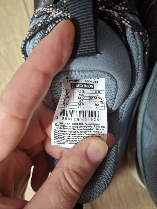 Quechua NH150 Decathlon №37 – водоустойчиви туристически обувки
