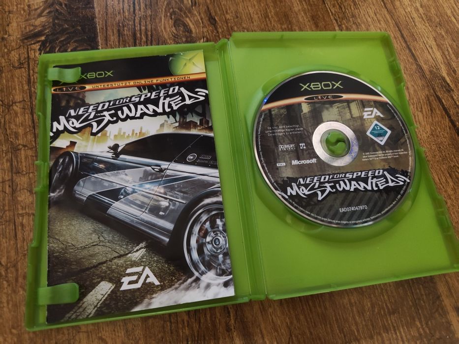 Need for speed most wanted Xbox joc colecție