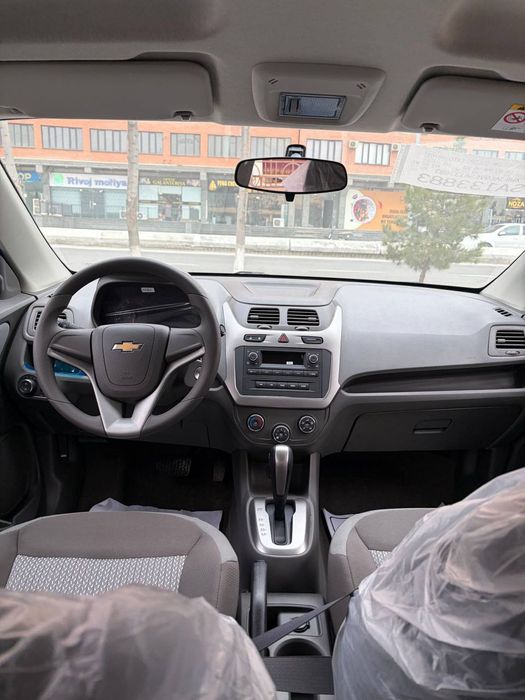 Chevrolet Cobalt 4-poz 2026! Bez Probeg Masla! Rangi Qora. Black metal