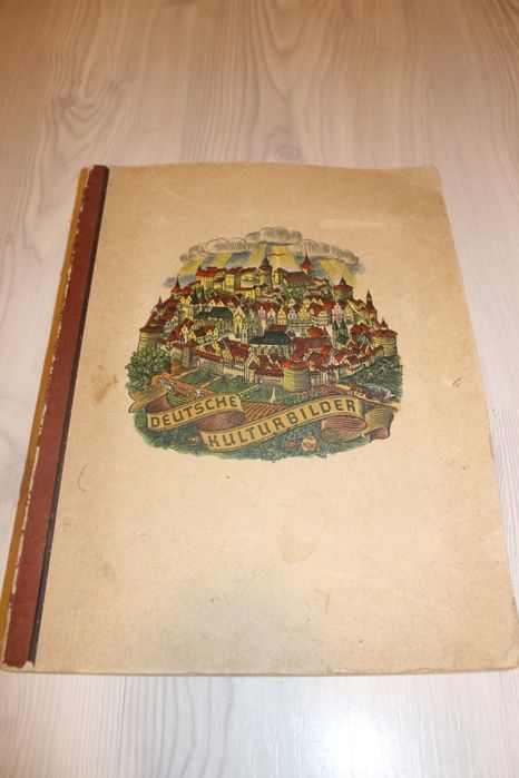 Carte veche 1936, DEUTSCHE KULTURBILDER, completa