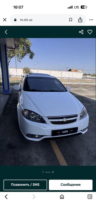 Продается Gentra/Lacetti 2020 года выпуска первые руки , пробег 65 000