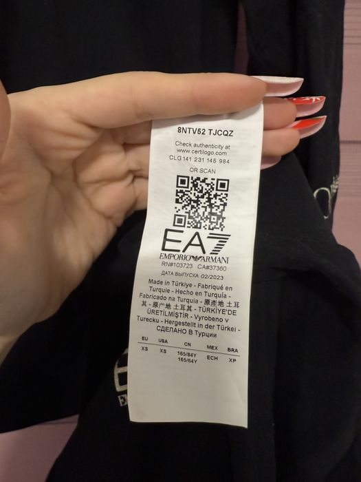 Trening EA7 Emporio Armani xs