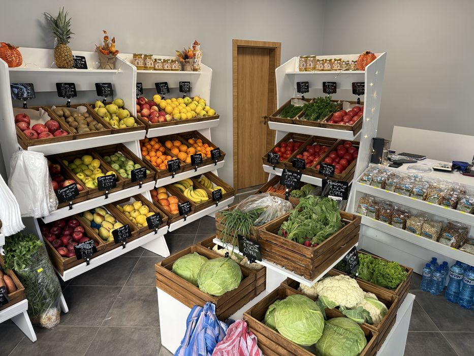 Цялостно оборудване за магазин /плод и зеленчук/