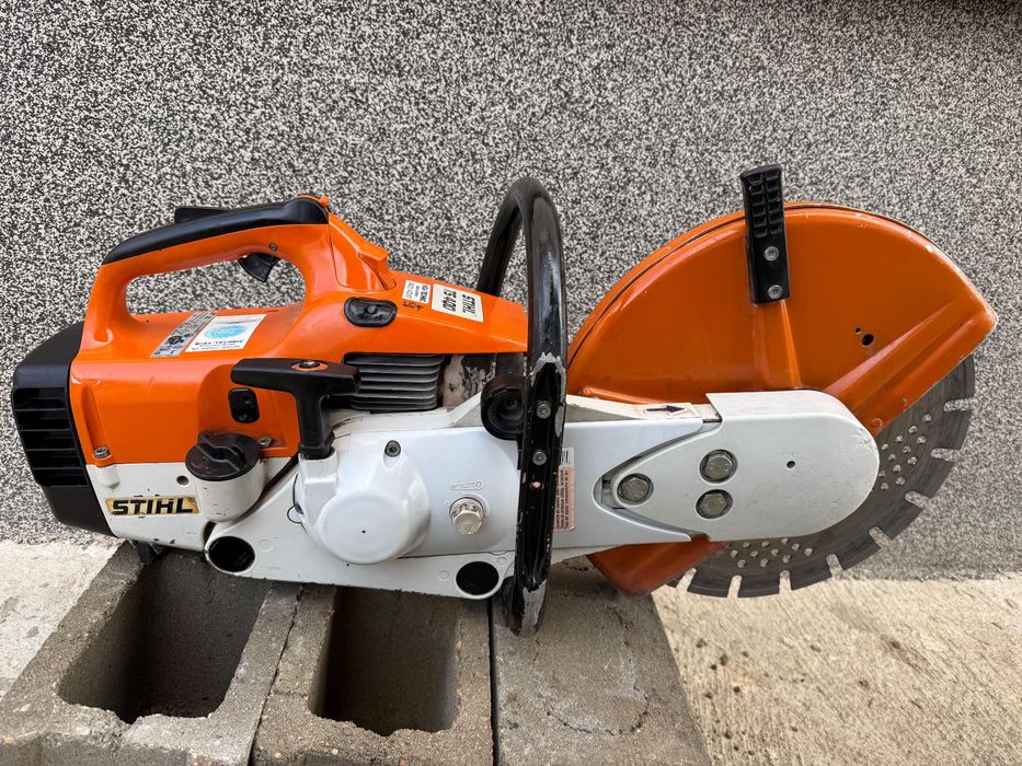 Бензинов фугорез STIHL TS 400 – професионален, здрав, готов за работа