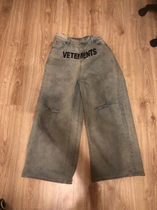 vetements джинсы