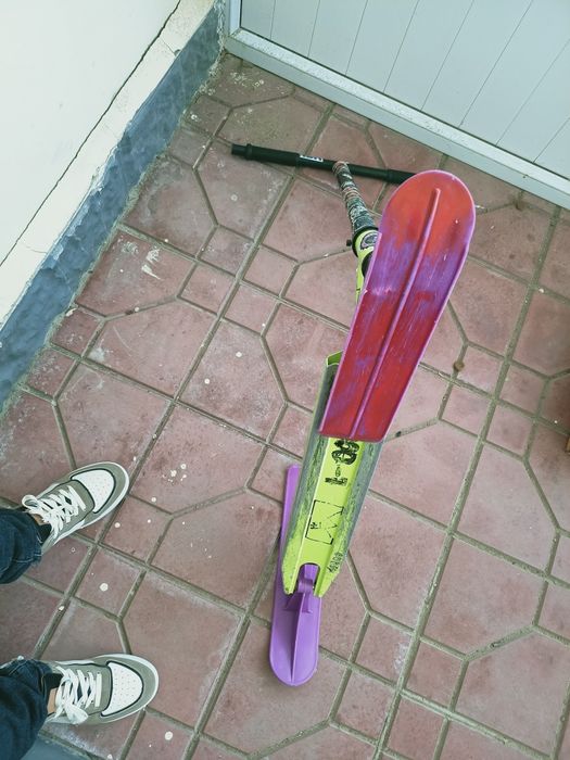 Снежный самокат/Самокат на лыжах