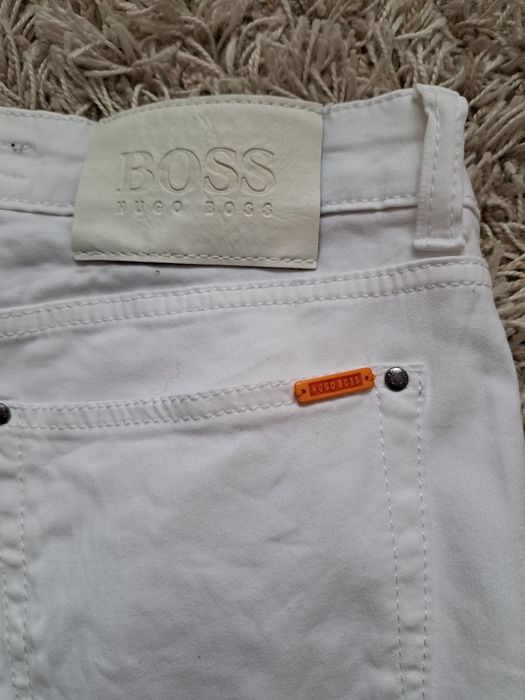Blugi Albi  Hugo Boss