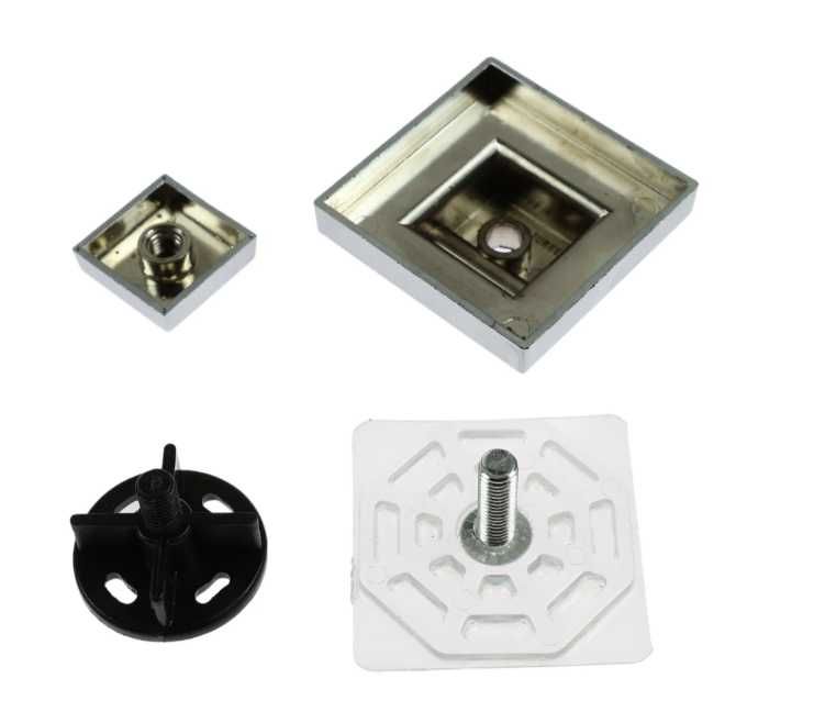 Suport pentru uscatorul de par, cromat