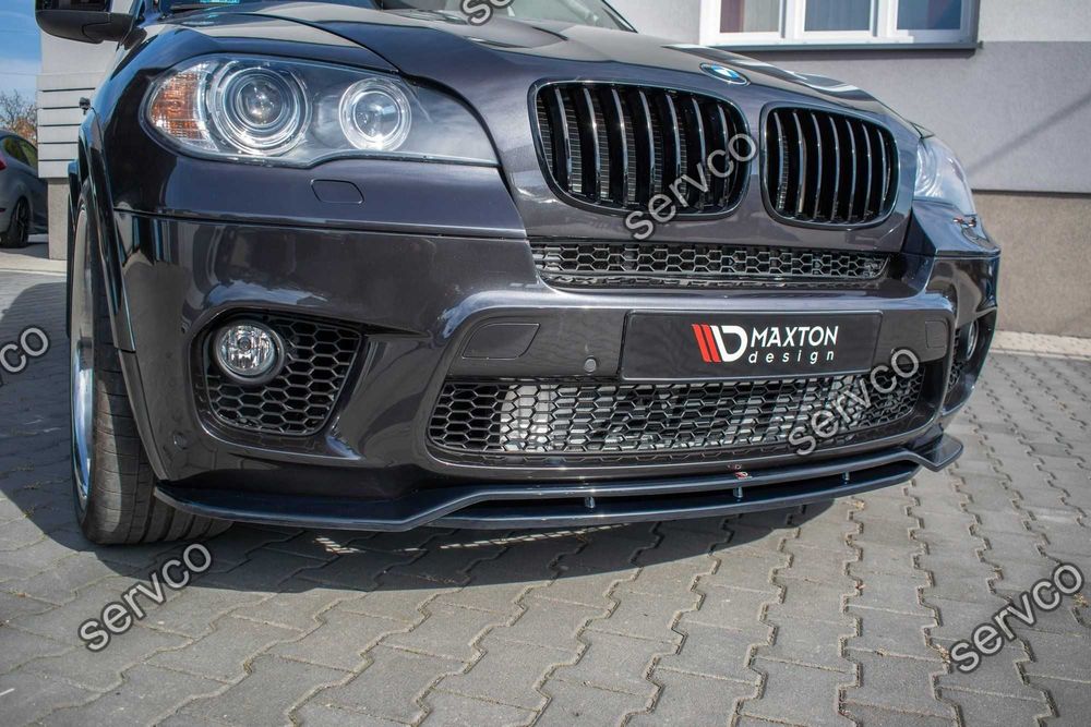 Prelungire bara fata Bmw X5 E70 M-Pack Facelift 2010-2013 v1  Maxton