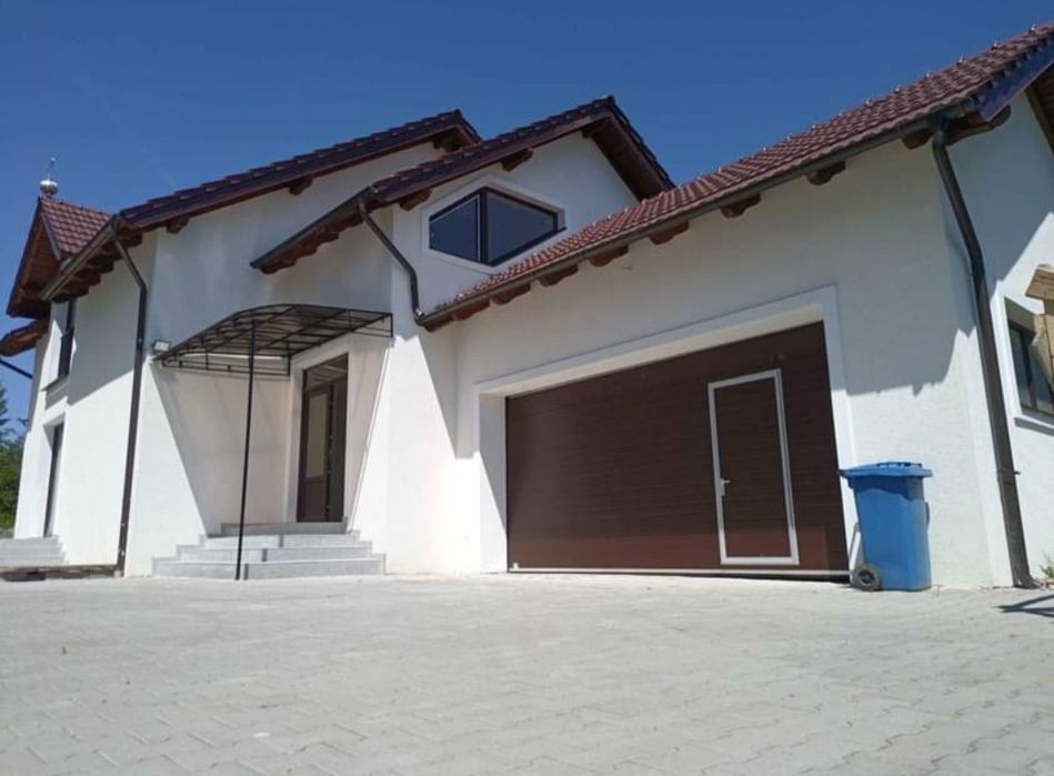 Usa de garaj cu pietonala