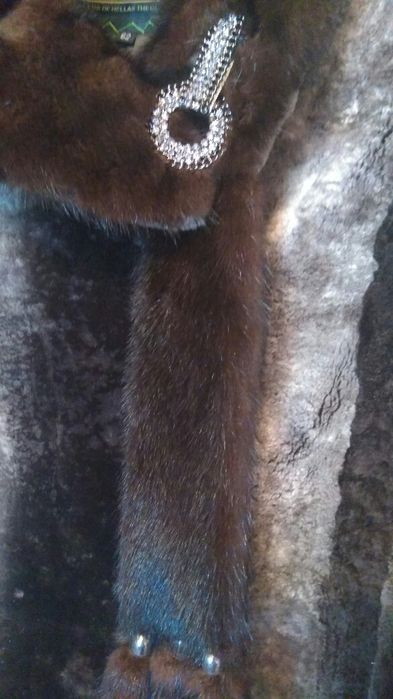 Новая мутоновая шуба.