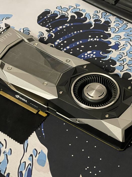 Видеокарта Nvidia GTX 1070 Founders edition!