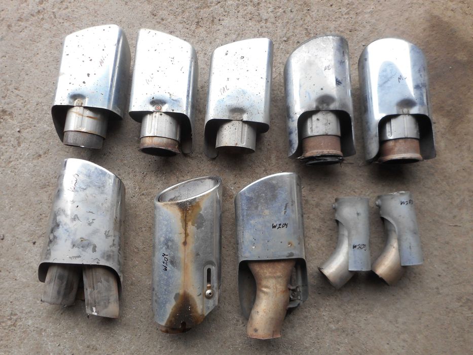 Накрайници за ауспух от Мерцедес