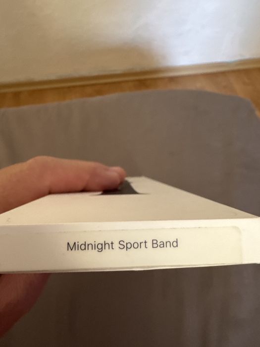 Apple Wach black sport band 46 mm M/L!