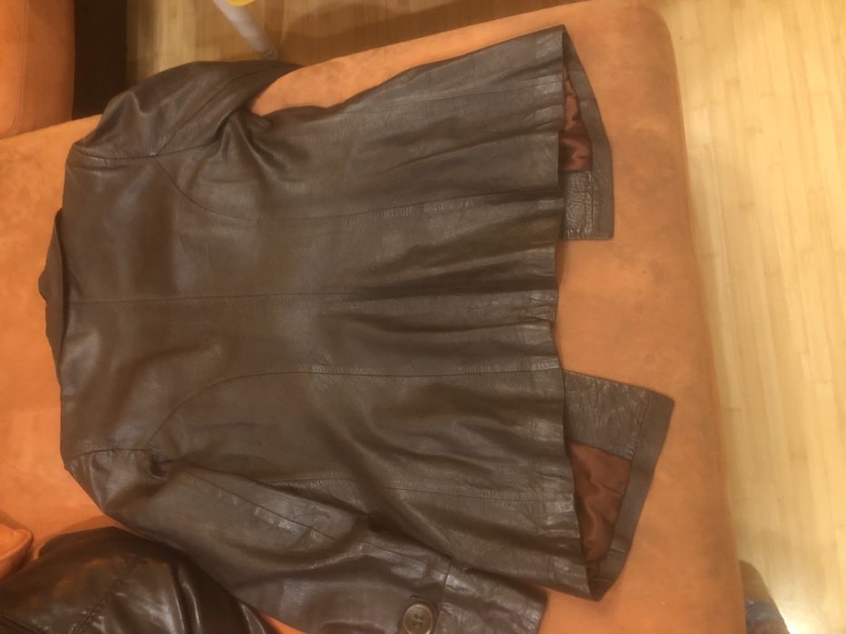 Дамско кожено яке телешки бокс /сако/  промо цена