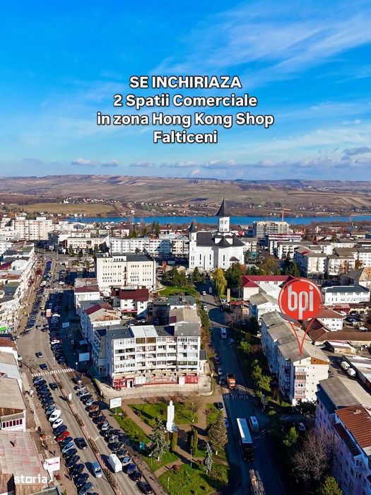 SE INCHIRIAZA 2 Spatii comerciale (separat sau impreuna) in Falticeni