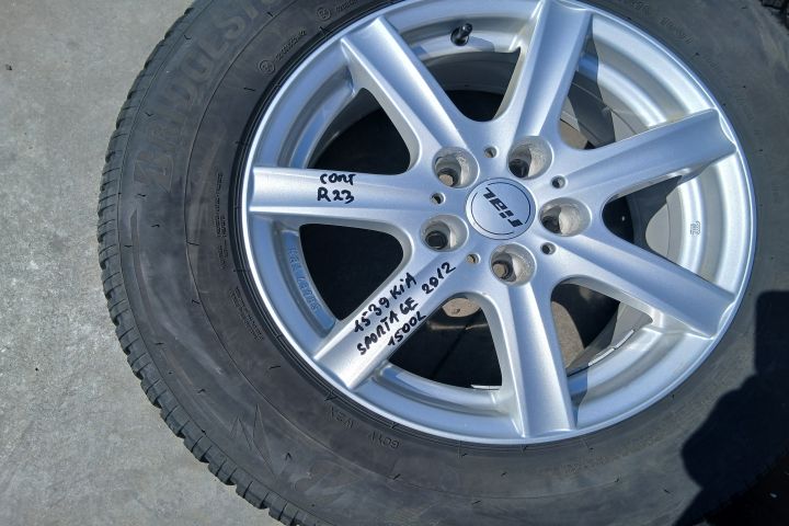 Jante aliaj cu anvelope 16 - set 7JX16H2 215/70R16 7JX16H2 215/70R16