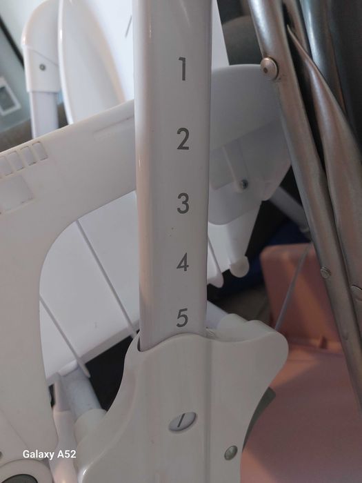 Столче за хранене Kinderkraft Yummy, Розово