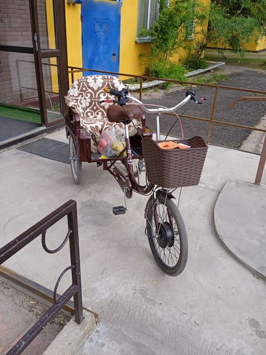 Продам трёхколёсный электровелосипед