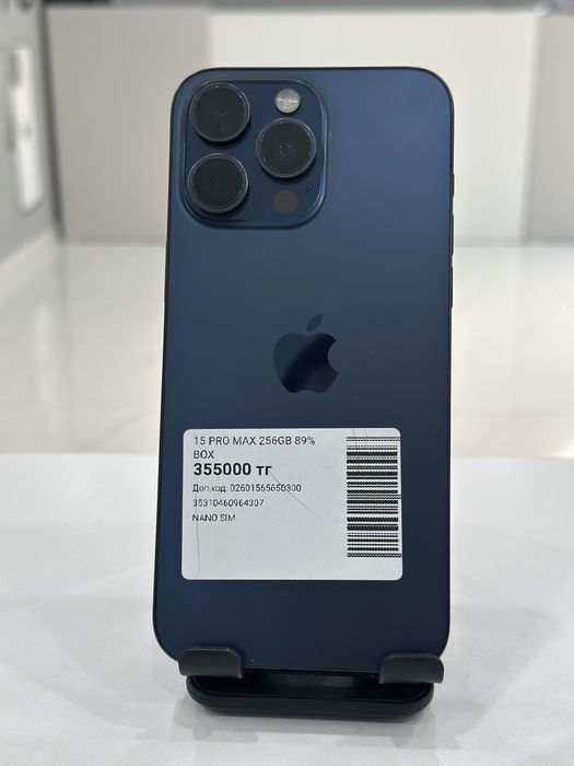 iphone 15pro max 256gb/89% box айфон 15про макс 256гб/89% каробка