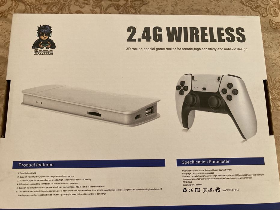 Игровая приставка, консоль для детей Game Stick, с 20 000 играми