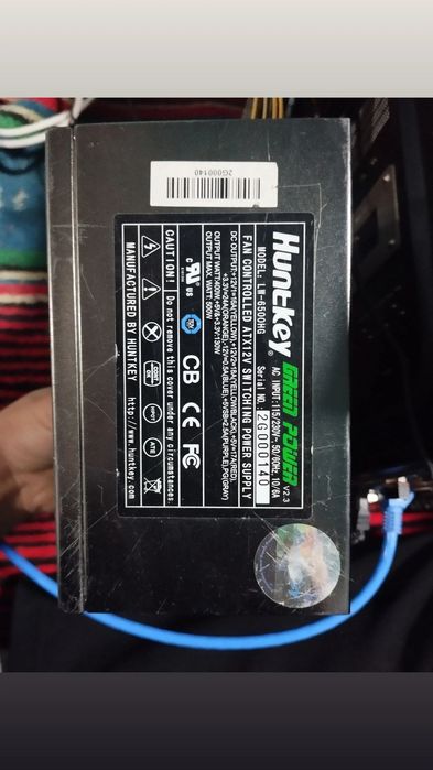 Blok pitaniya sotiladi ideal Huntkey 500 watt