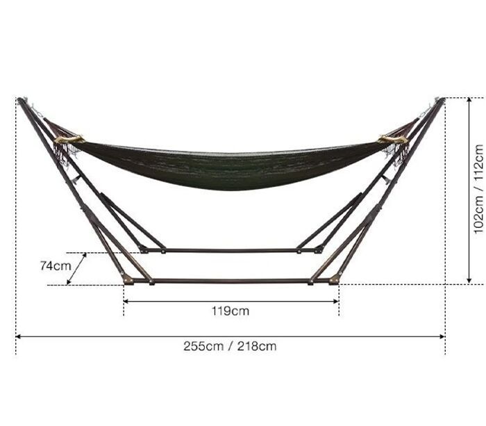 Гамак каркасный 2в1 "Лагуна"