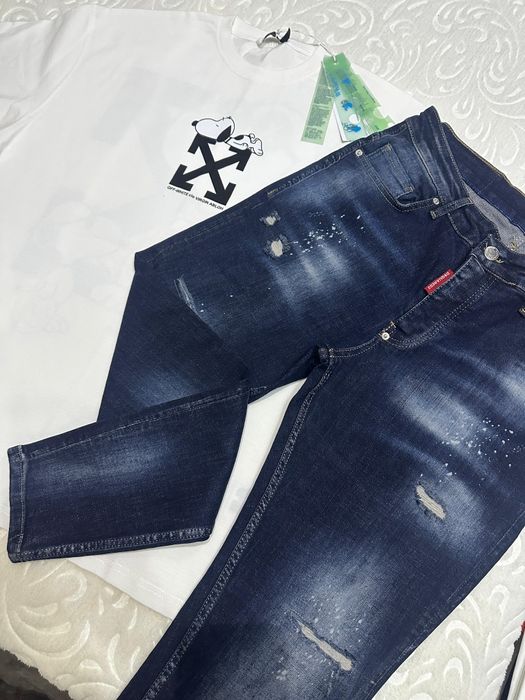 Blugi dsq si tricouri