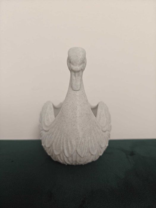 Lebăda decorativă marble printată 3D