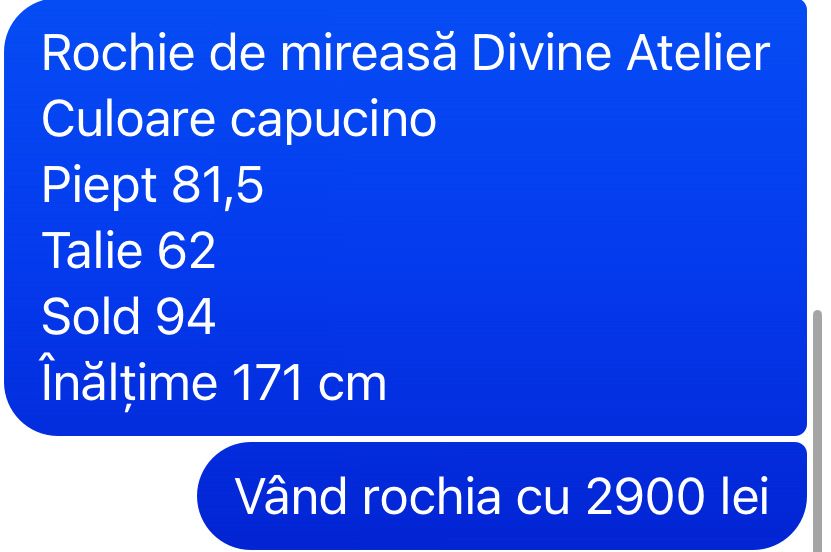Rochie de mireasa Divine Atelier