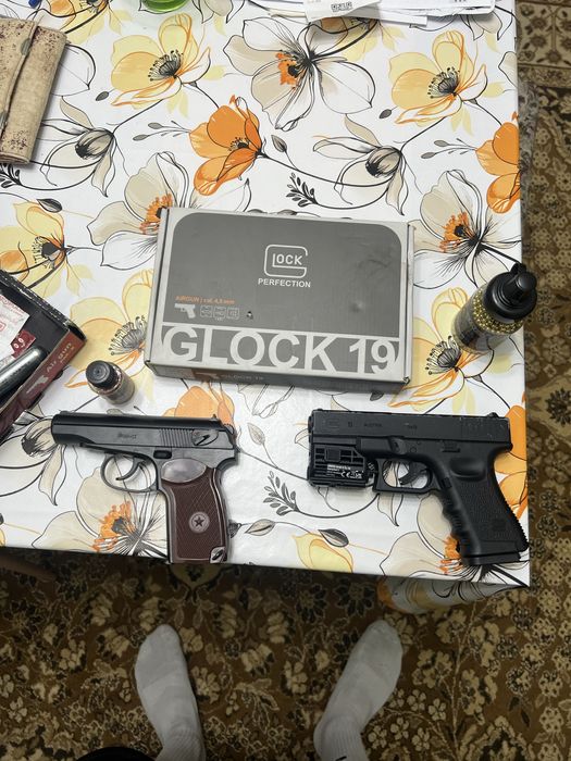 Airsoft Glock 19 пистолет