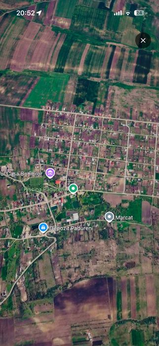 Vand teren 5000 mp comuna Padureni .stradal .propietar (negociabil )