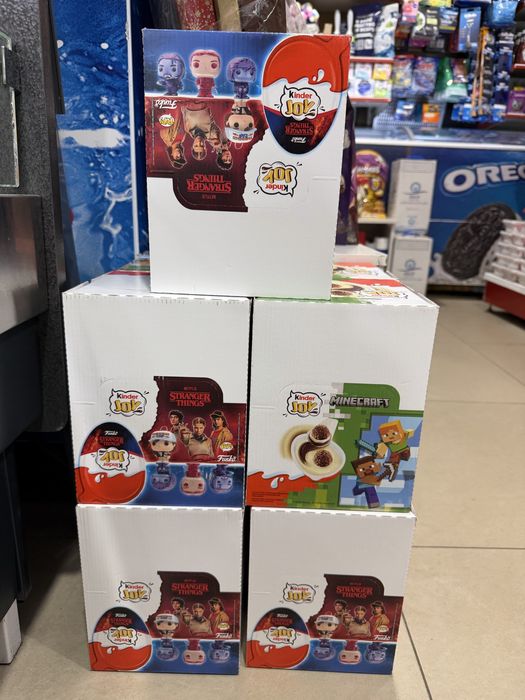 В наличии Kinder Joy Harry Potter, ОСД, Minecraft (100% ORIGINAL)