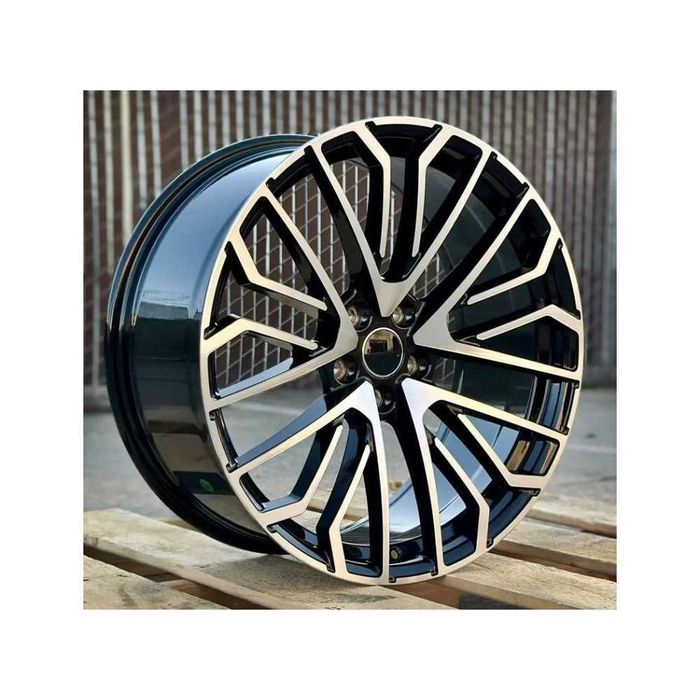 Set 4 Jante DY1647 KM 17x7.5 5x112 ET40 negru polish diamond cut compatibile Volkswagen Audi Seat Skoda Cupra Cod: DY1647