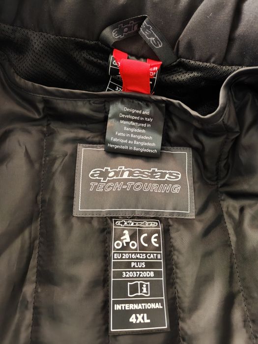 Текстилно яке за мотор Alpinestars Gravity Drystar размер 4XL