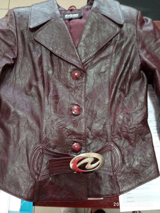 Яке, естествена кожа