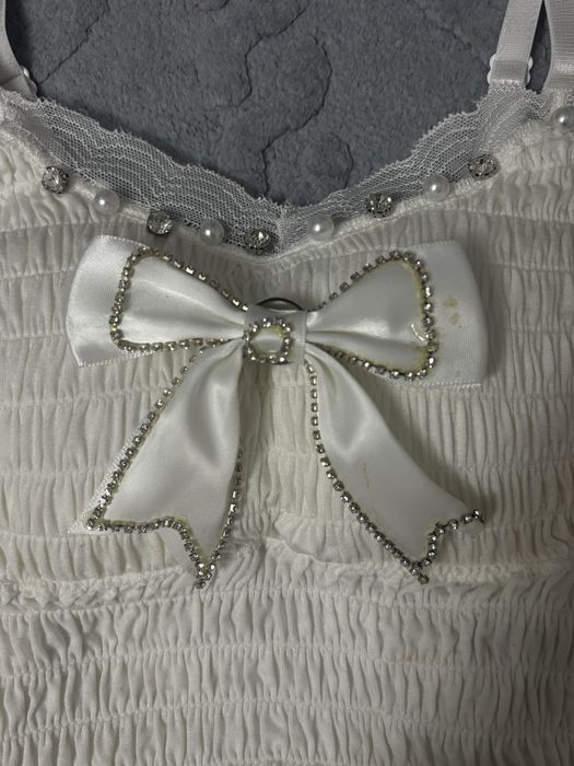 продам топик летний белый