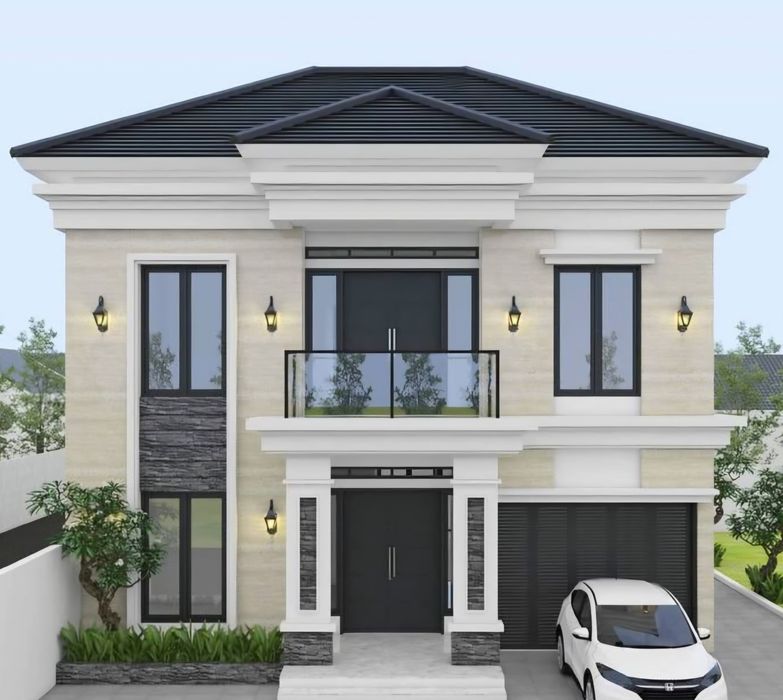 Ușă balcon / fereastră PVC QFORT 7Stars – 1660 x 1970 mm – Gri antraci