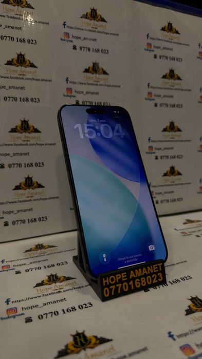 Hope Amanet P7 Iphone 17 Pro Max Deep Blue