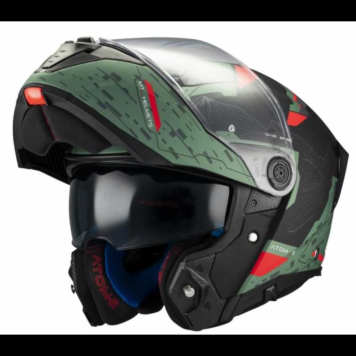 Отваряема каска MT ATOM 2 SV Highlands C6 MATT